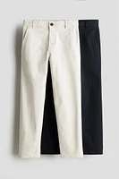 2-pack Cotton Chinos