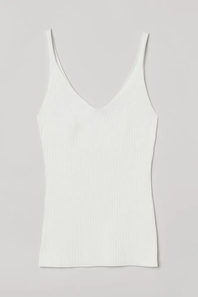 H&M+ Rib-knit Tank Top