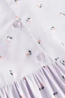 Patterned Shirt Dress