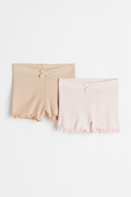 Lot de 2 shorts côtelés