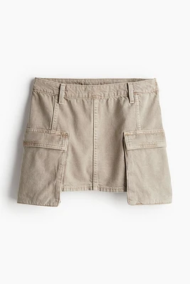 Cargo Mini Skirt