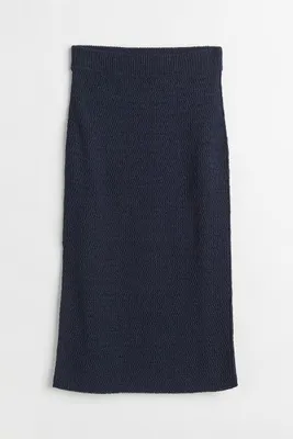 Knit Silk-blend Skirt