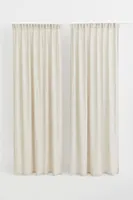 2-pack Open Weave Curtains