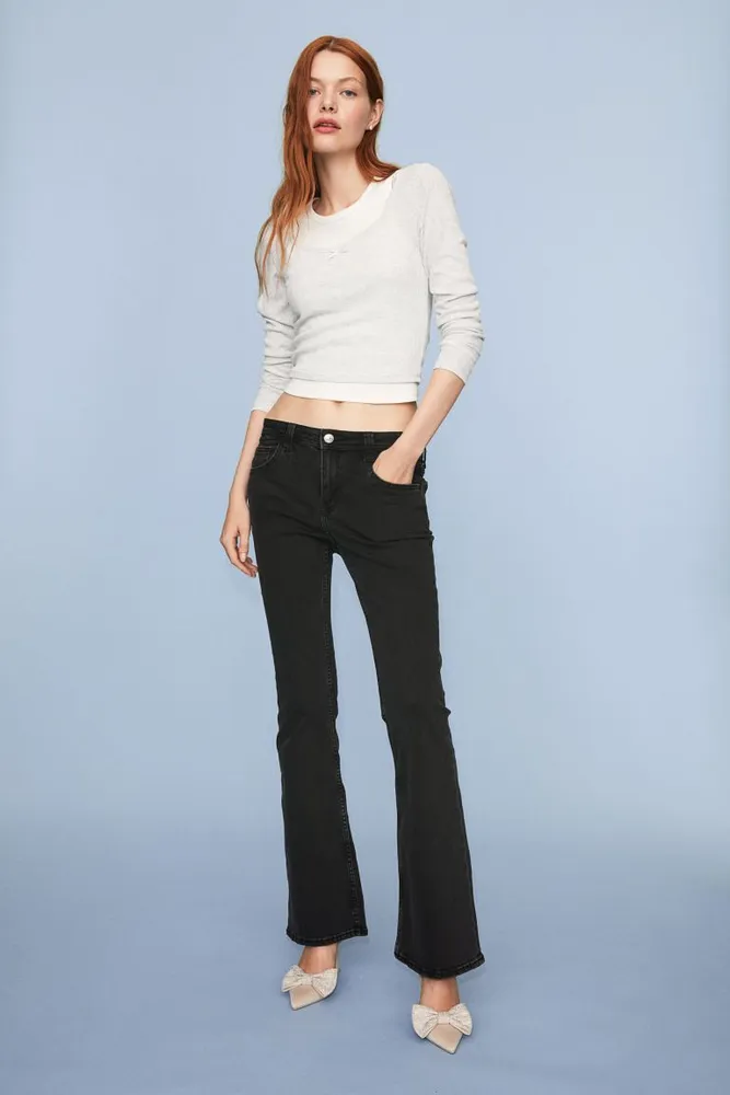 H&M Flared Low Jeans