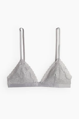 Non-padded Cotton Soft-cup Bra