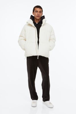 Relaxed Fit Velour Joggers