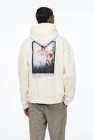 Relaxed Fit Printed Hoodie