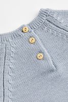 Jacquard-knit Wool Sweater