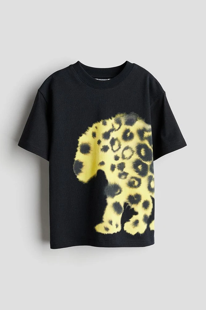 Animal-motif T-shirt