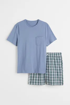 T-shirt et short de pyjama Coupe Classique