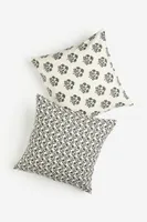 2-pack Printed Cushion Covers