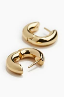 Gold-plated Hoop Earrings