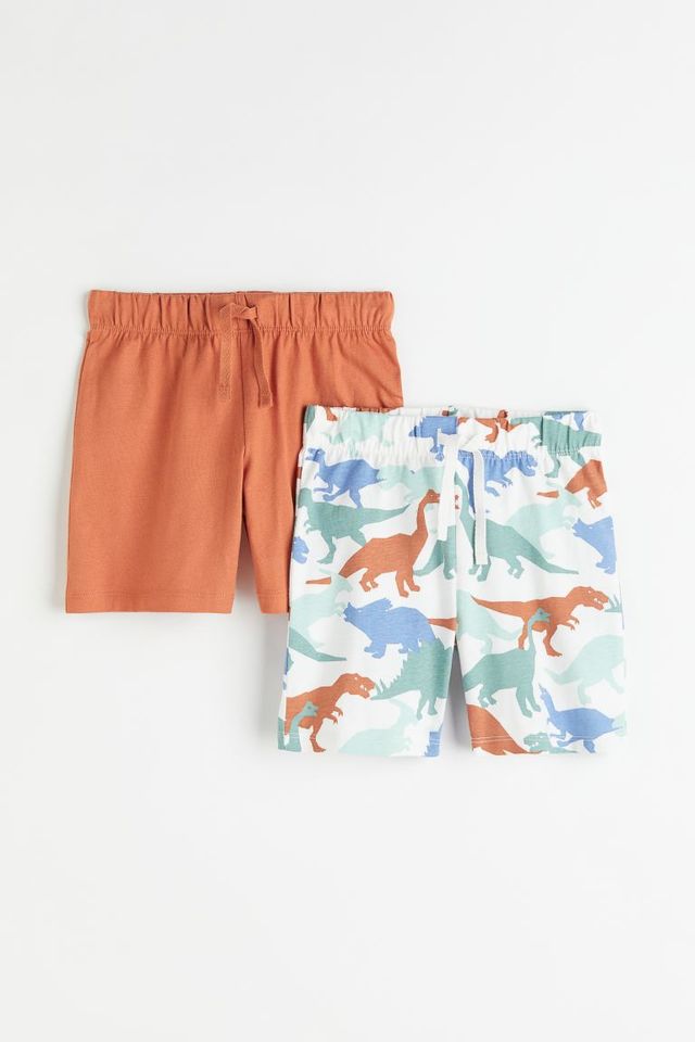 H&M 2-pack Pointelle Pajama Boxer Shorts