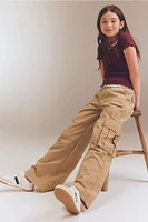 Wide-leg Cargo Pants