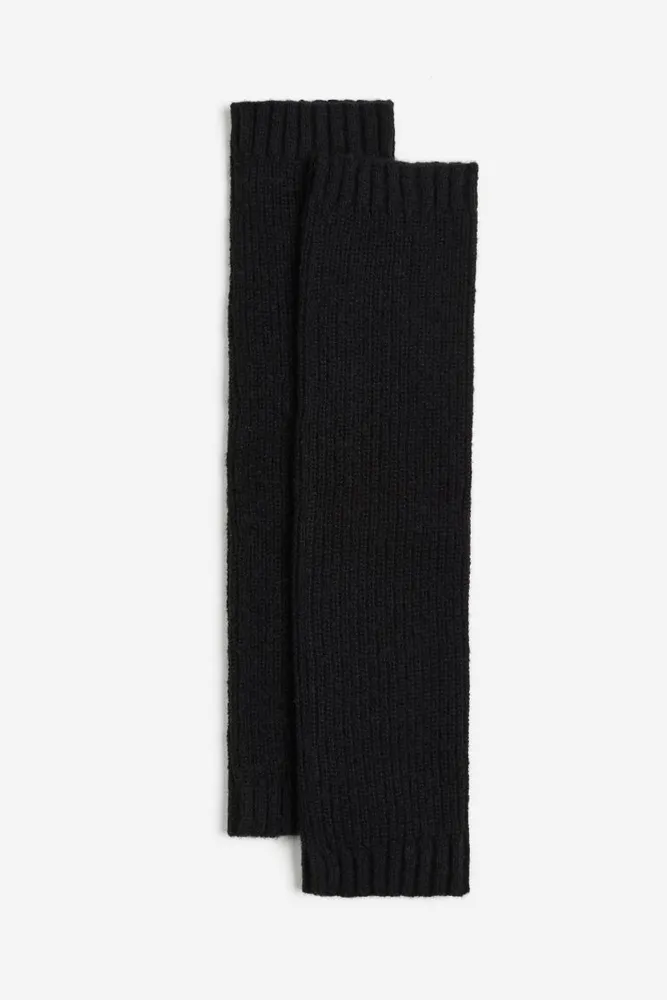 Ribbed Knit Leg Warmers