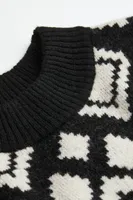 MAMA Jacquard-knit Sweater