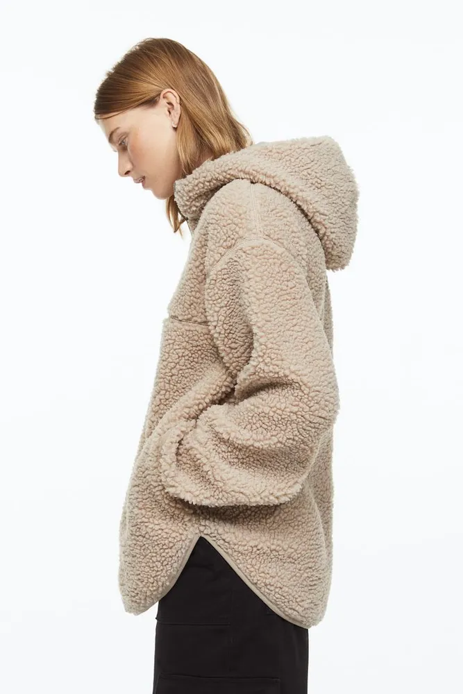 Hu0026m Half-zip Teddy Hoodie | Southcentre Mall