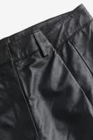 Leather Tailored Pants