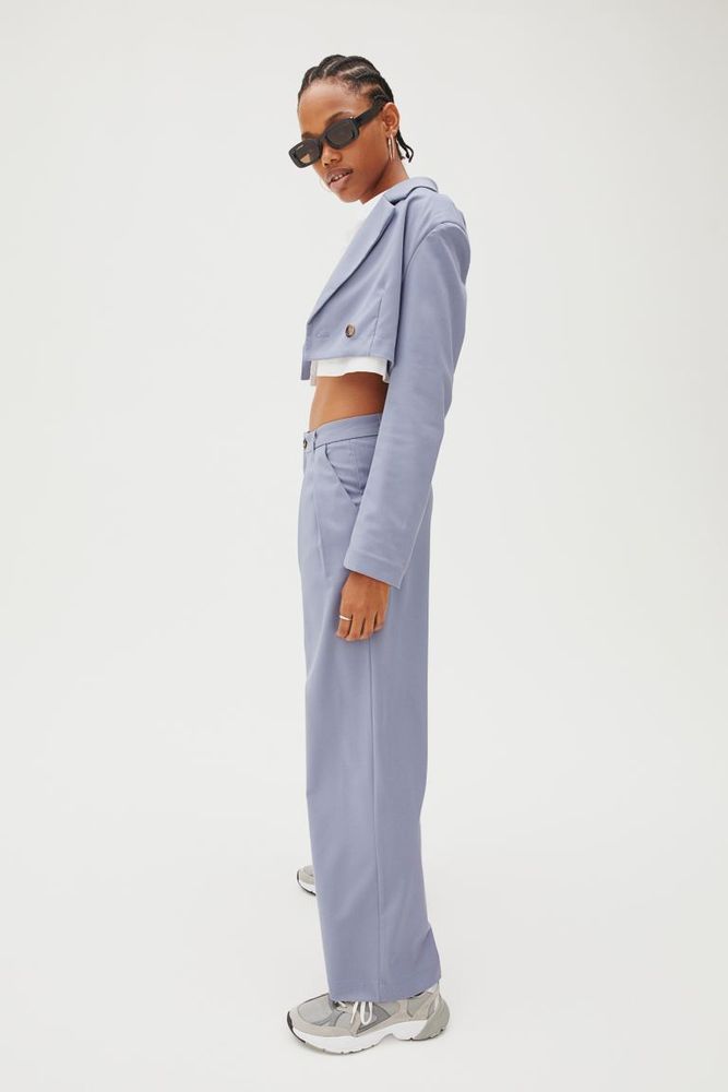 Double-breasted Crop Jacket