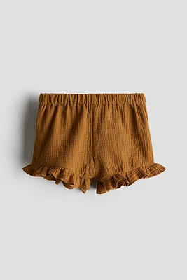 Cotton Muslin Shorts