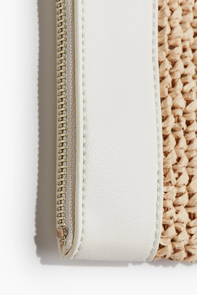 Straw Clutch Bag