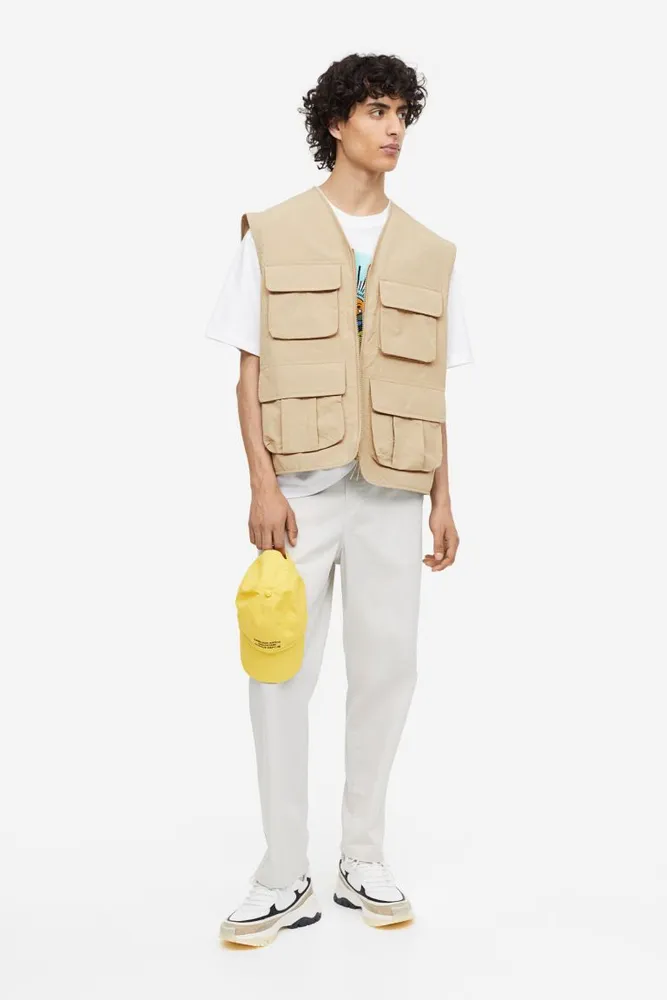 H&M Loose Fit Nylon Cargo Vest