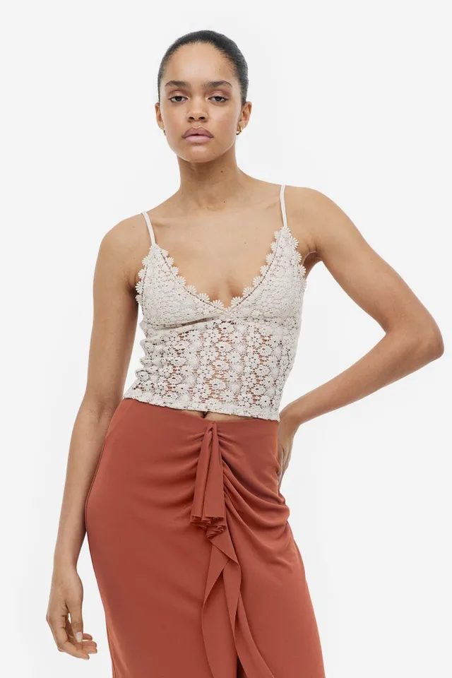 H&M Lace Crop Top  Galeries de la Capitale