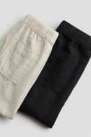2-pack Linen-blend Pants