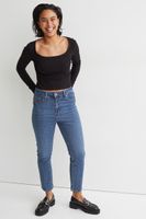 Slim High Ankle Jeans