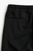 Wide-cut Pull-on Pants