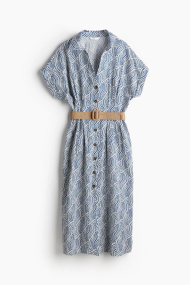 Shirt Dress with Belt