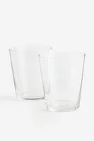2-pack Stackable Drinking Glasses