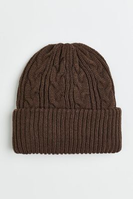 Cable-knit Hat