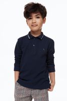 2-pack Long-sleeved Polo Shirts