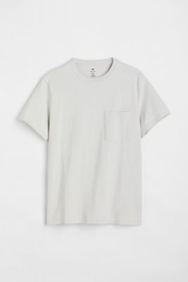 Regular Fit T-shirt with Chest Pocket