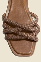 Rhinestone-embellished Sandals