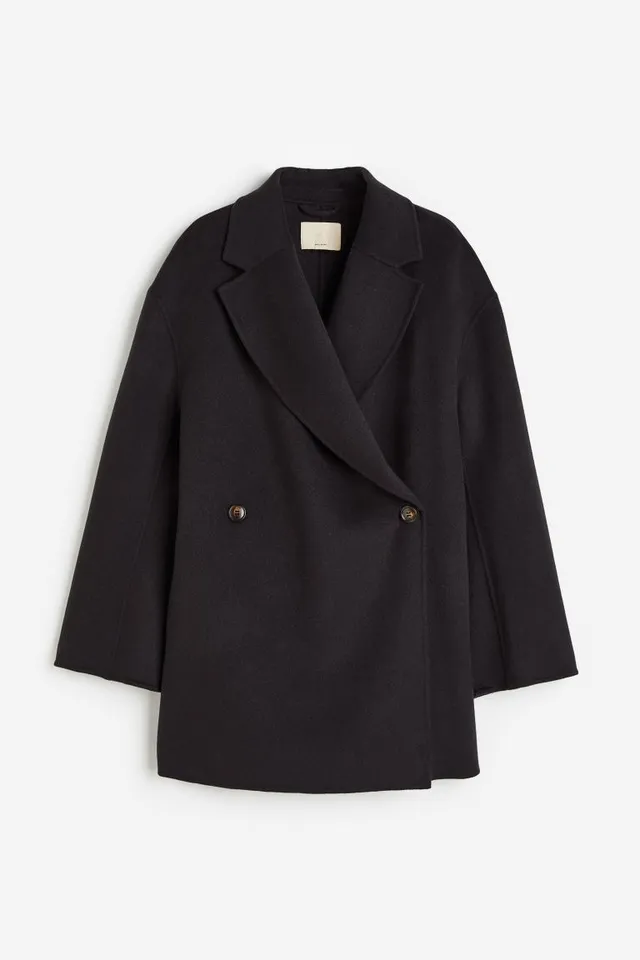 Anne Klein Plus Size Wool Blend Walker Coat - Macy's