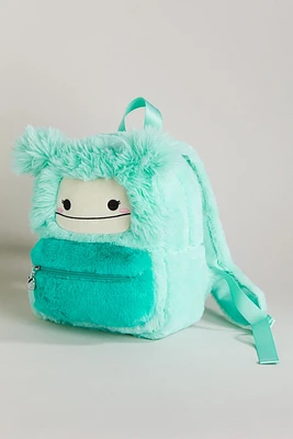 Appliquéd Fluffy Backpack