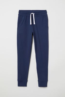 Pantalon jogger en jersey de coton