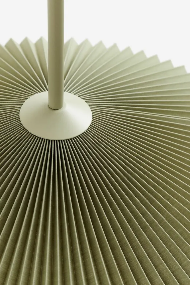 Pendant Lamp with Pleated Shade