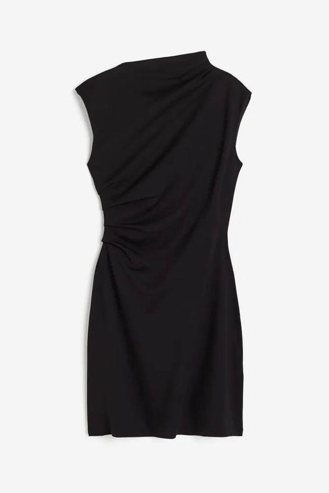 Draped Jersey Dress