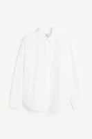Chemise Relaxed Fit en popeline