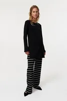 MAMA Before & After Ribbed Jersey Tunic