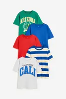 5-pack Jersey T-shirts