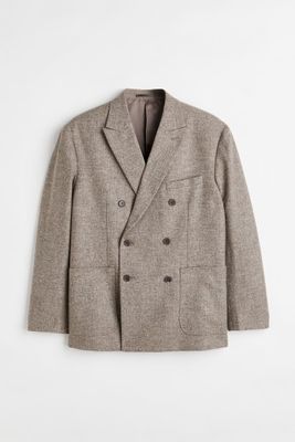 Relaxed Fit Wool-blend Jacket