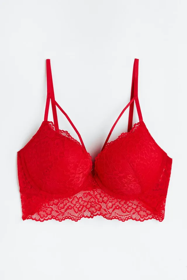 Mesh Push-Up Bralette