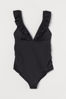 MAMA Ruffle-trimmed Swimsuit