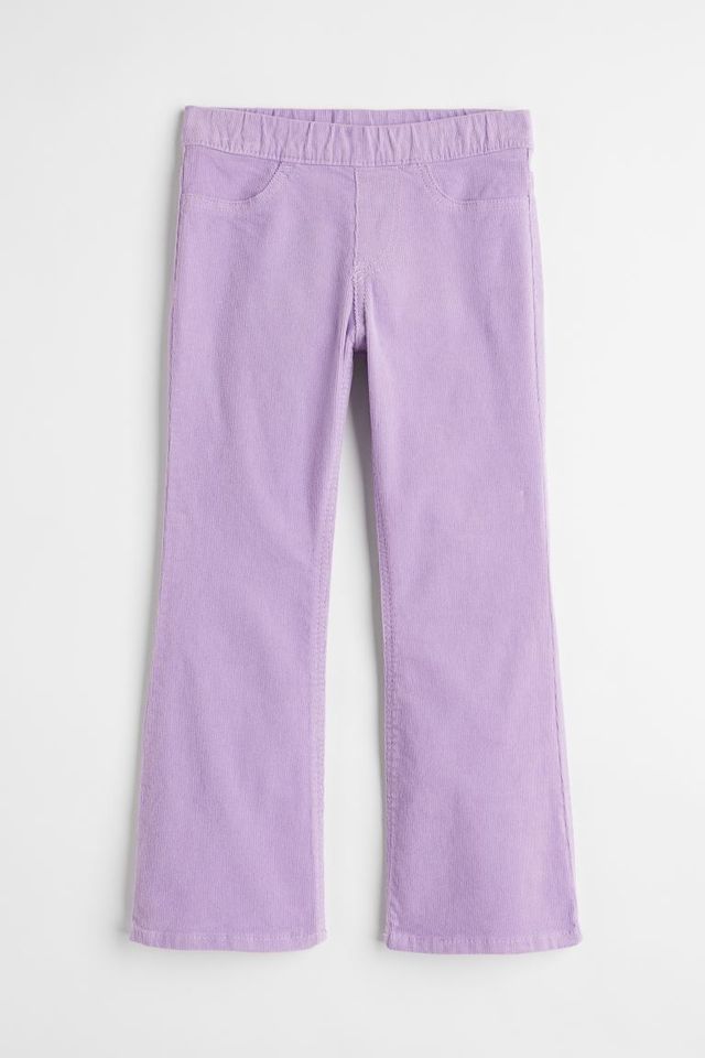 H&M Flared Corduroy Pants