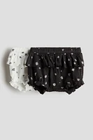 2-pack Cotton Muslin Bloomers
