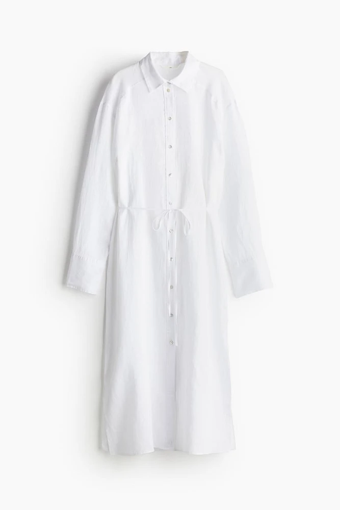 Linen Shirt Dress